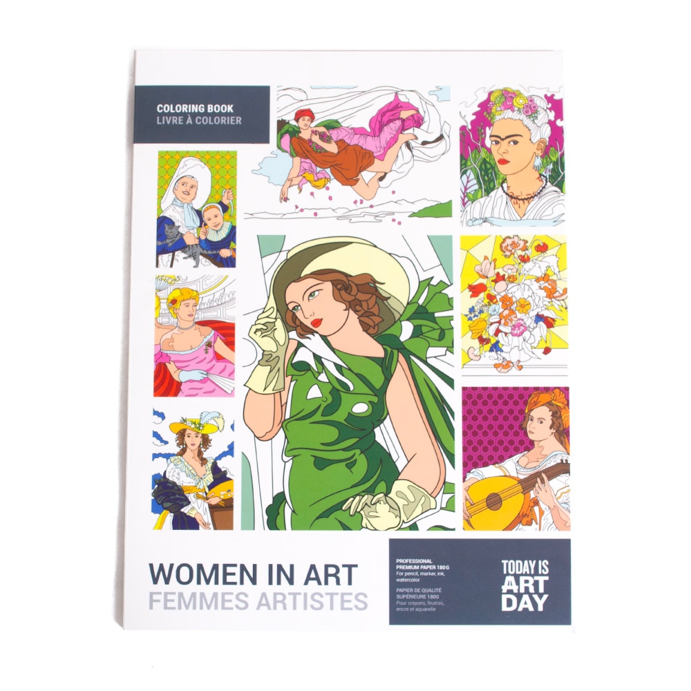 Coloring Books, Art & School, Today is Art Day, Art History, Women in Art, 866340